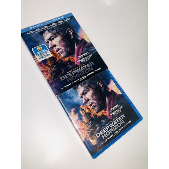 Deepwater Horizon Blu-ray + DVD + Digital HD Mark Wahlberg Kurt Russell GUC - Picture 8 of 11
